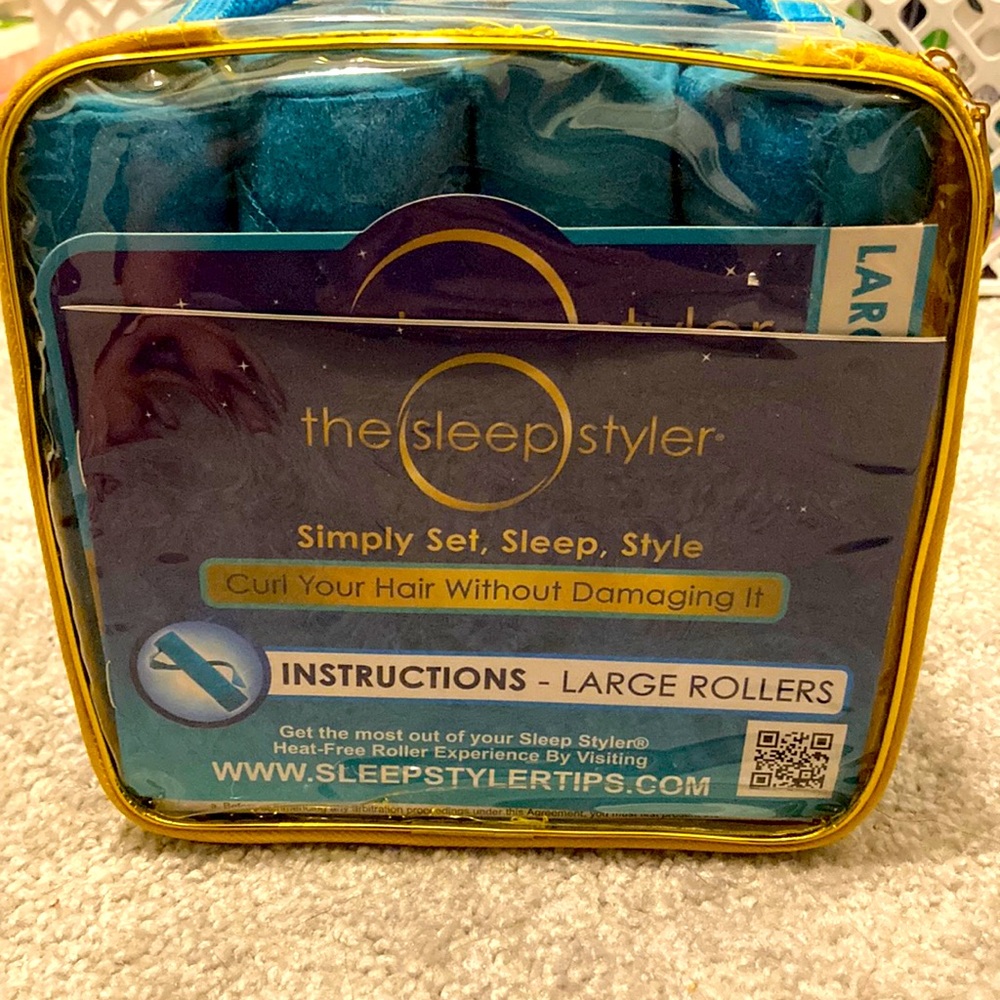 NEW The Sleep Styler Large Curling Set